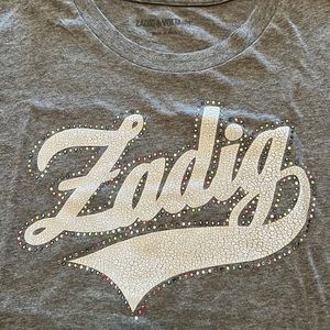 Zadig & Voltaire Women’s Sequin Tee, brand new!